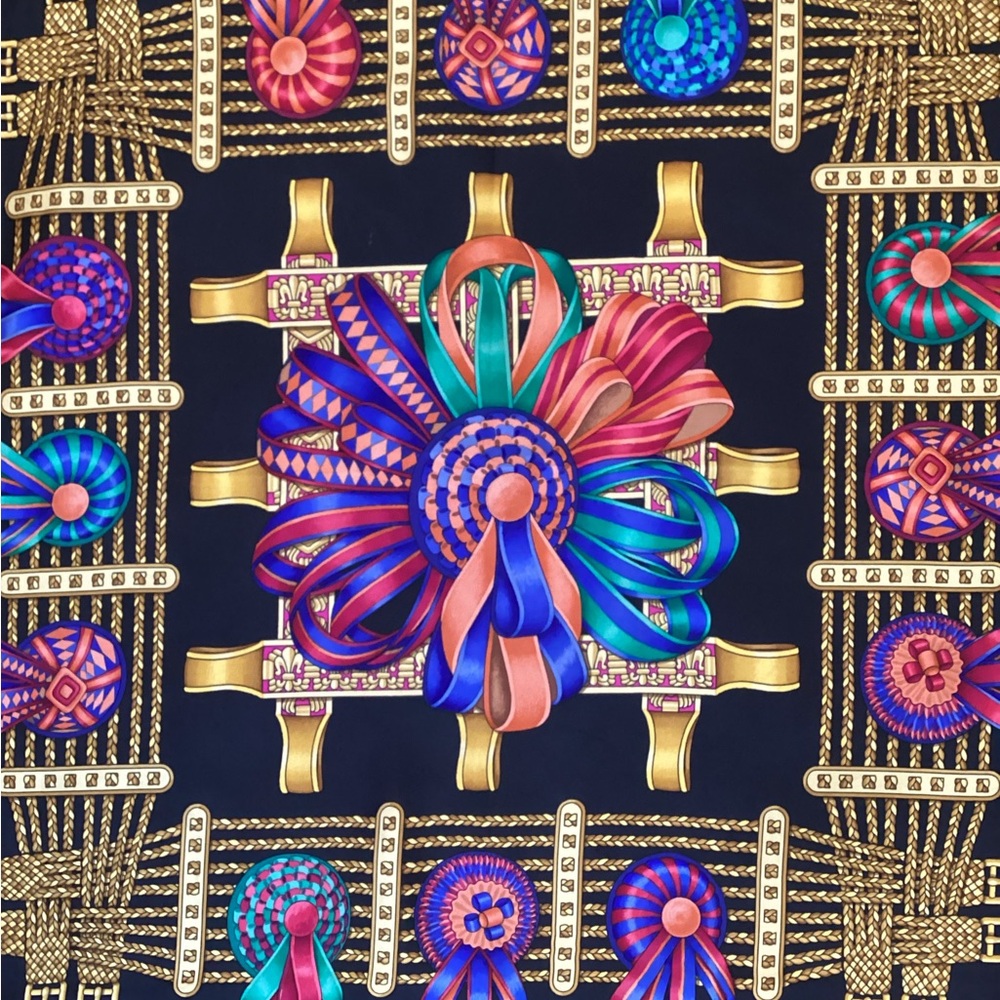 Hermes’ silk 90 silk scarf